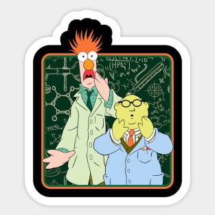 Muppets Science Sticker